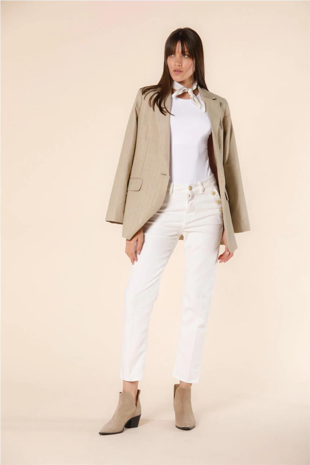 Pantalon de loneta de mujer...