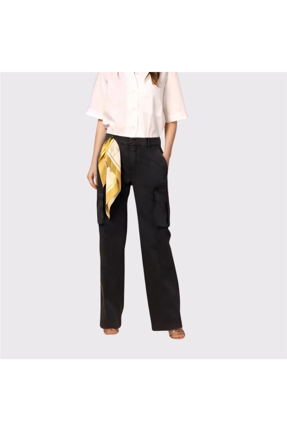 Pantalon de loneta de mujer...