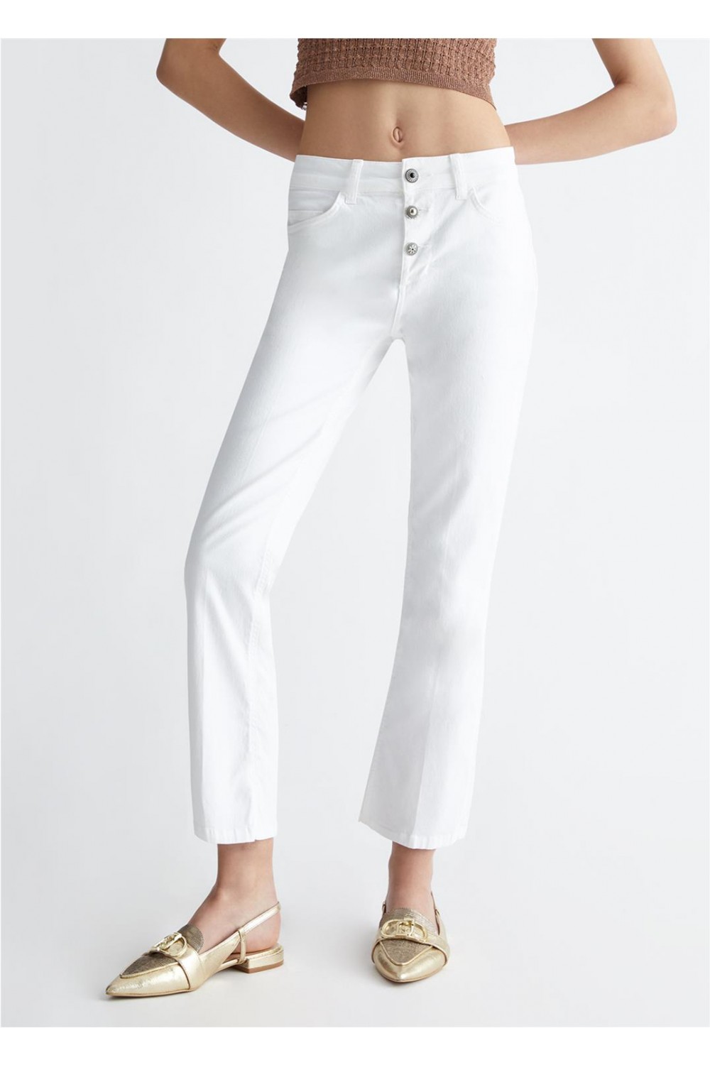 Pantalon de loneta de mujer...