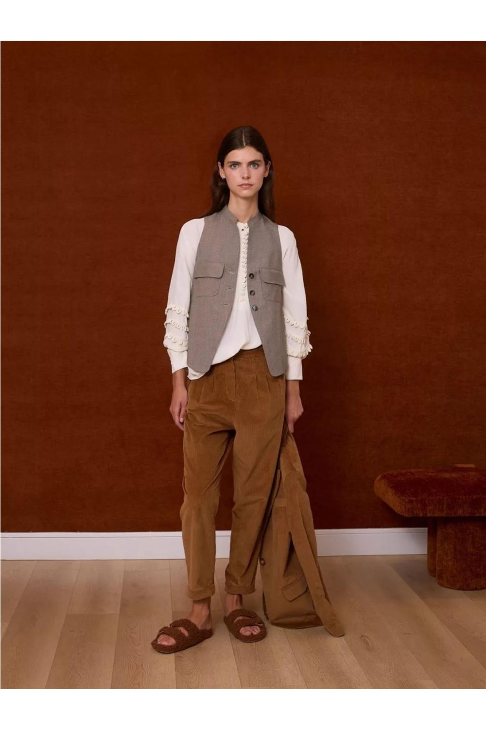 Pantalon de pana de mujer...