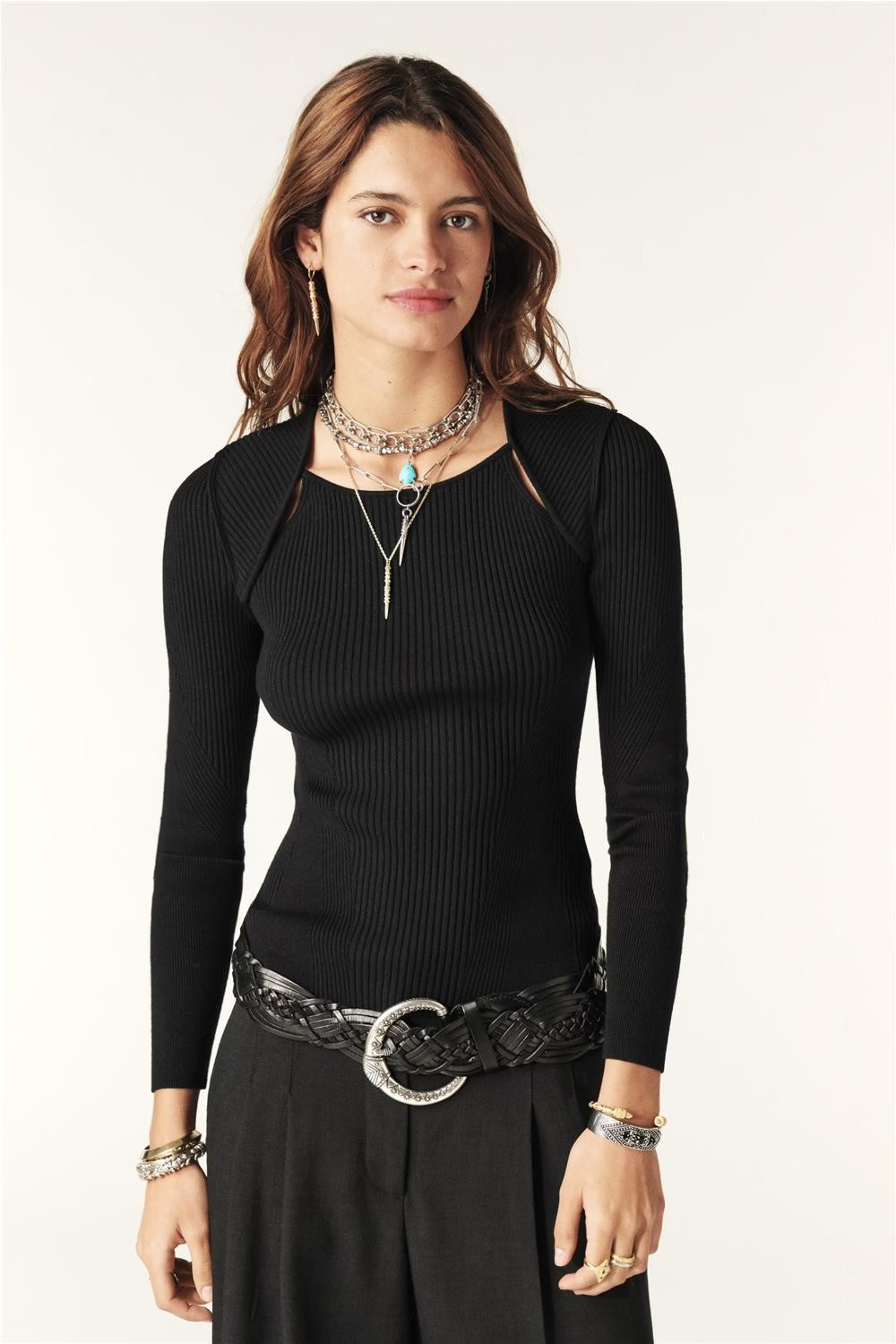 Jersey en punto de mujer...