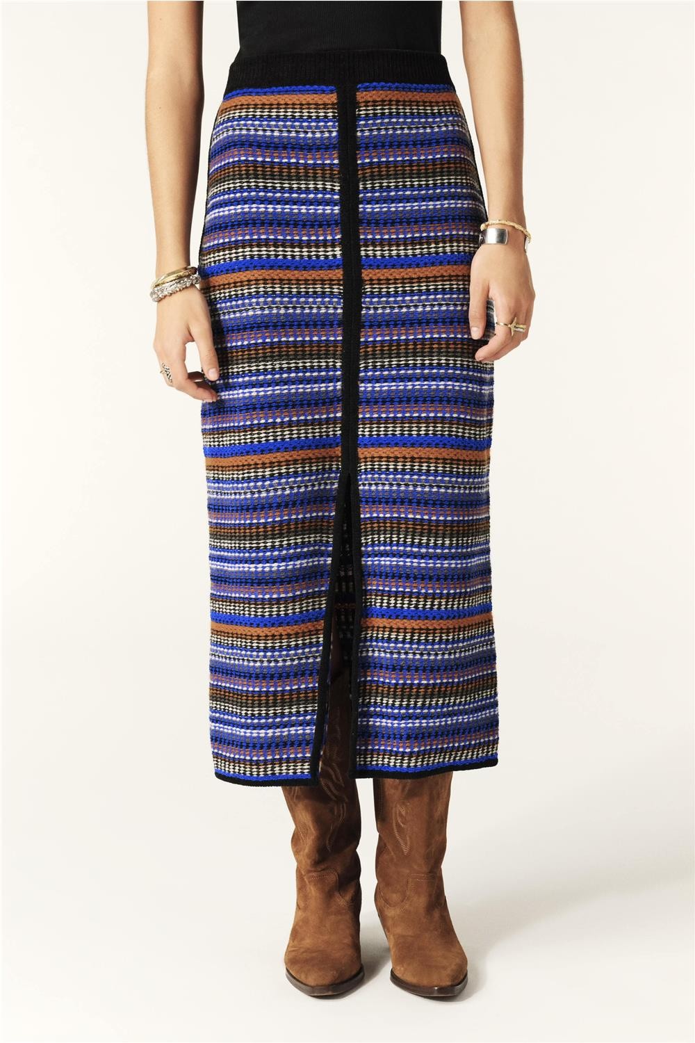 Falda larga de mujer flame... 2