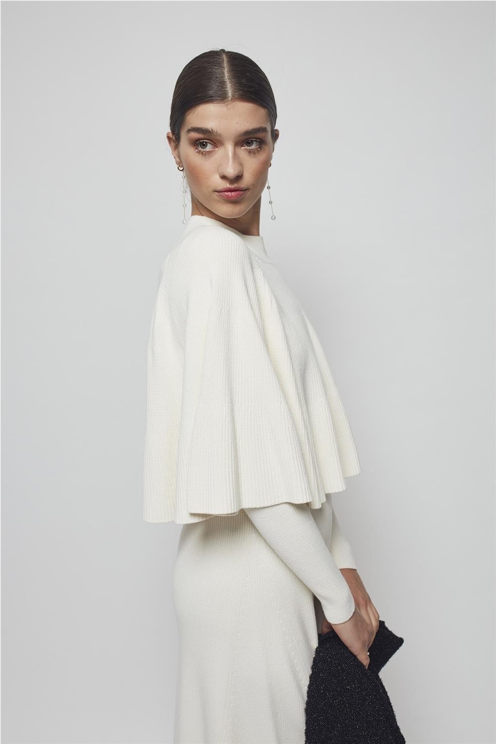 Chaqueta de mujer acanalada... 2