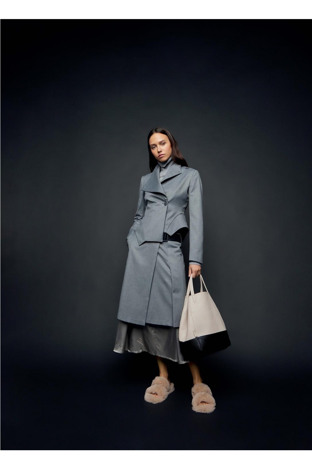 Falda larga de mujer...