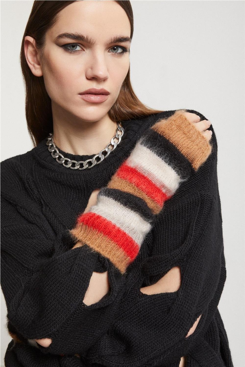 Guantes de mujer mitón...