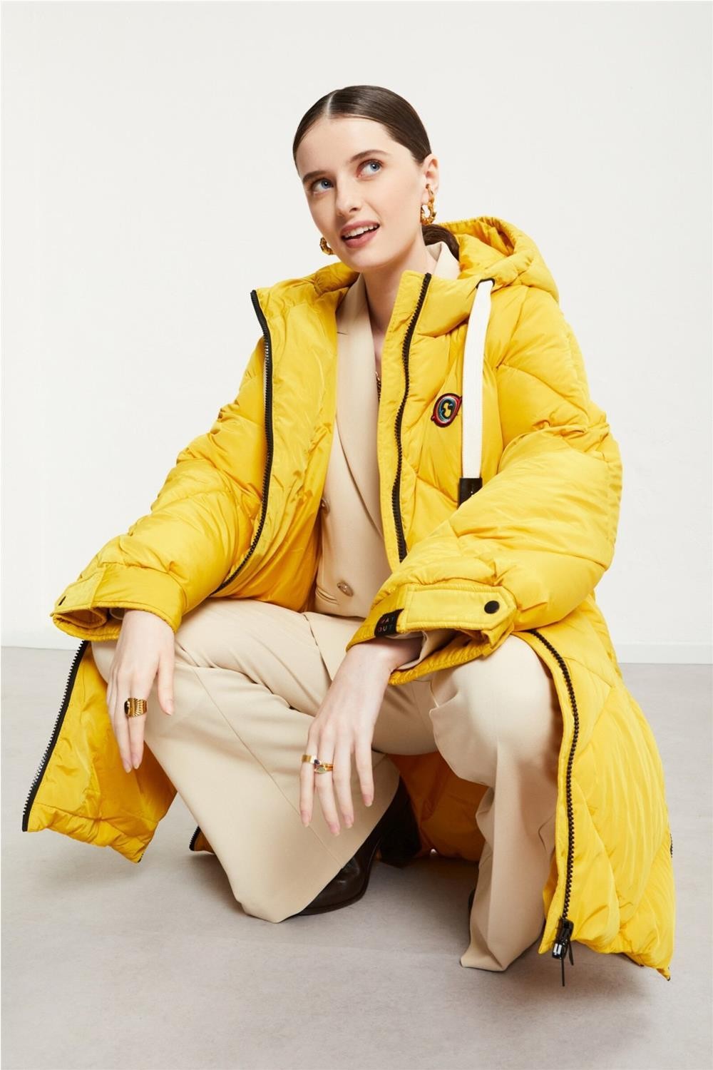 Parka de mujer midi Ottod...