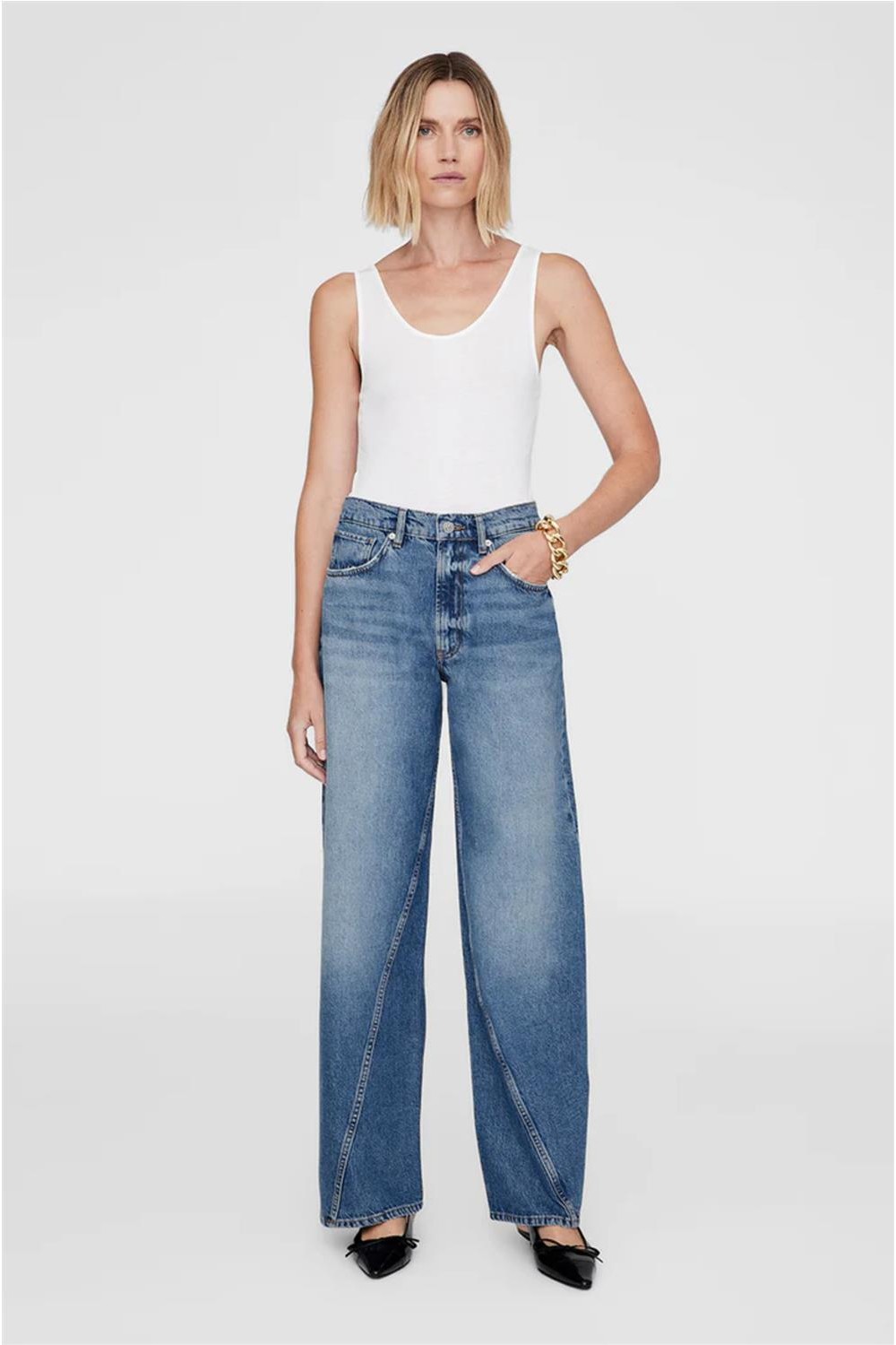 Pantalón vaquero de mujer...