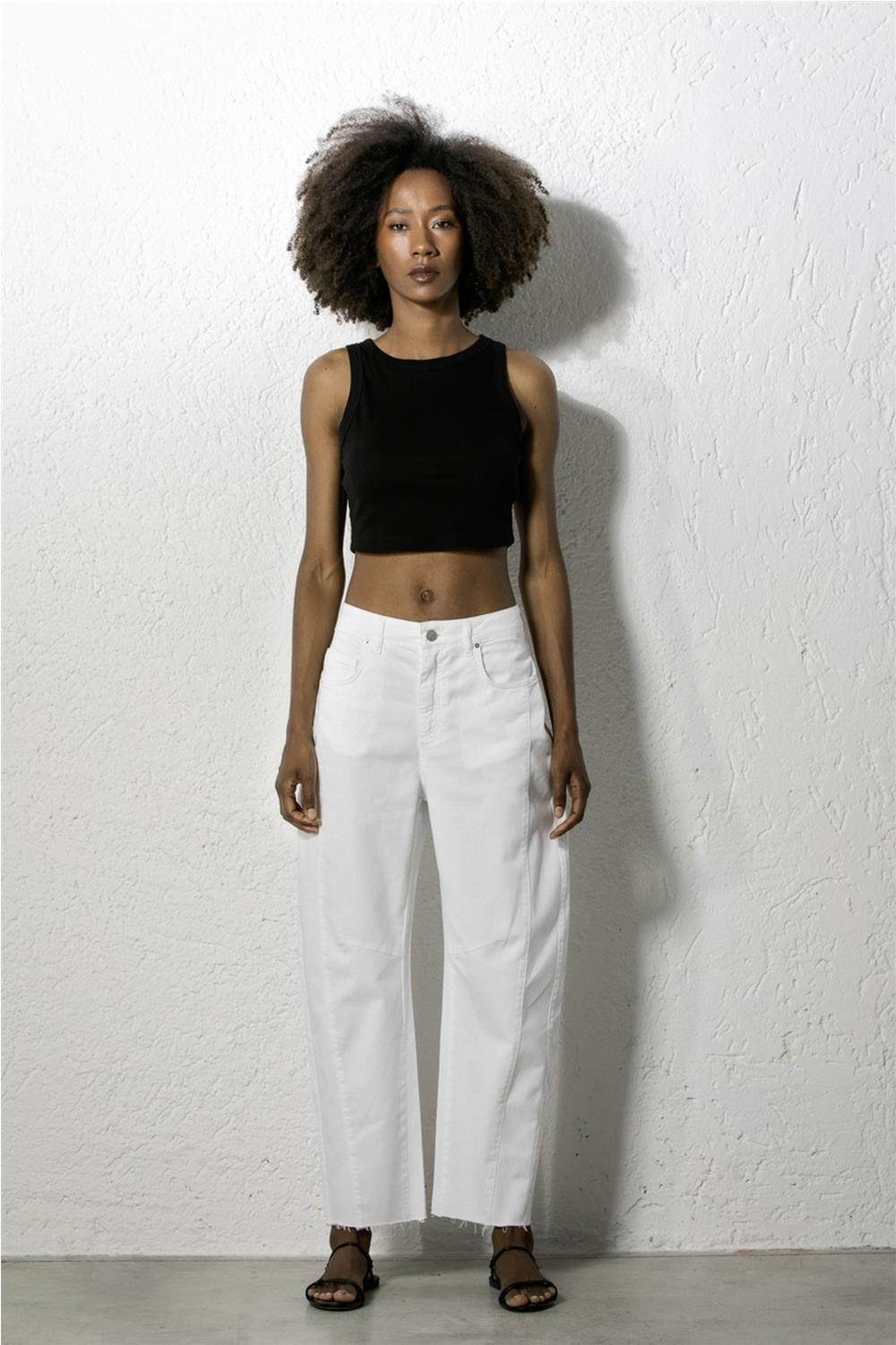 Pantalon de loneta de mujer...