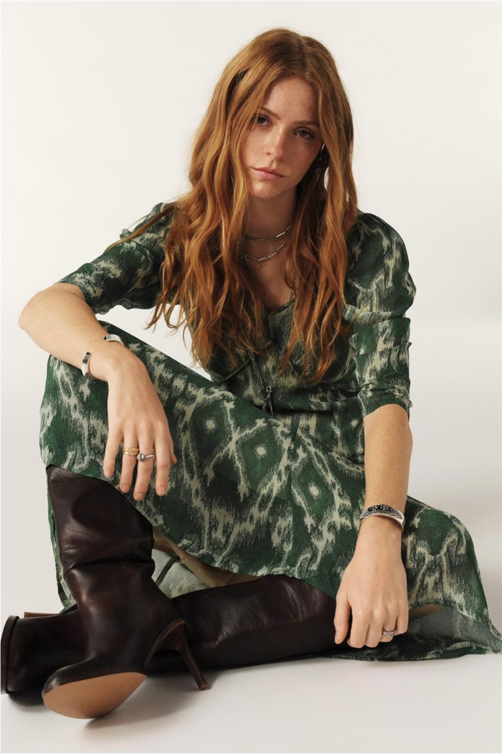 Vestido midi de mujer MATSA... 2