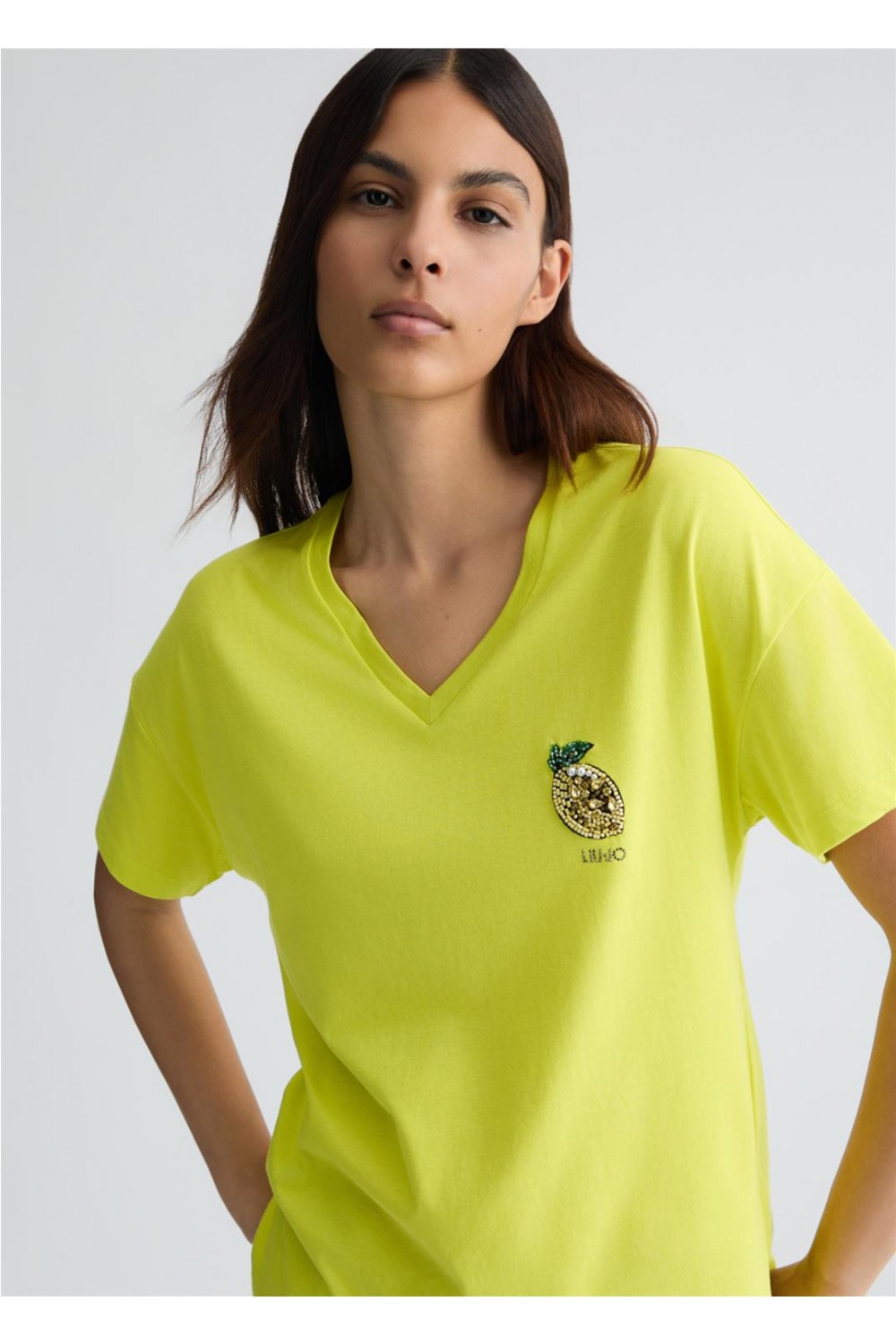 Camiseta de mujer fresa o...