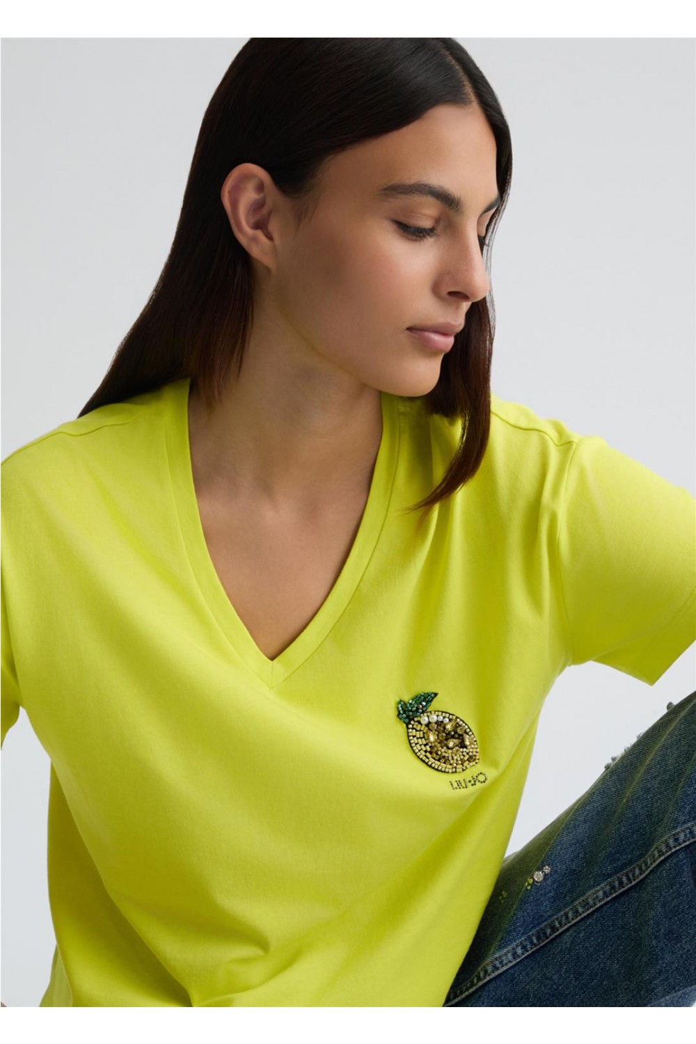 Camiseta de mujer fresa o... 2