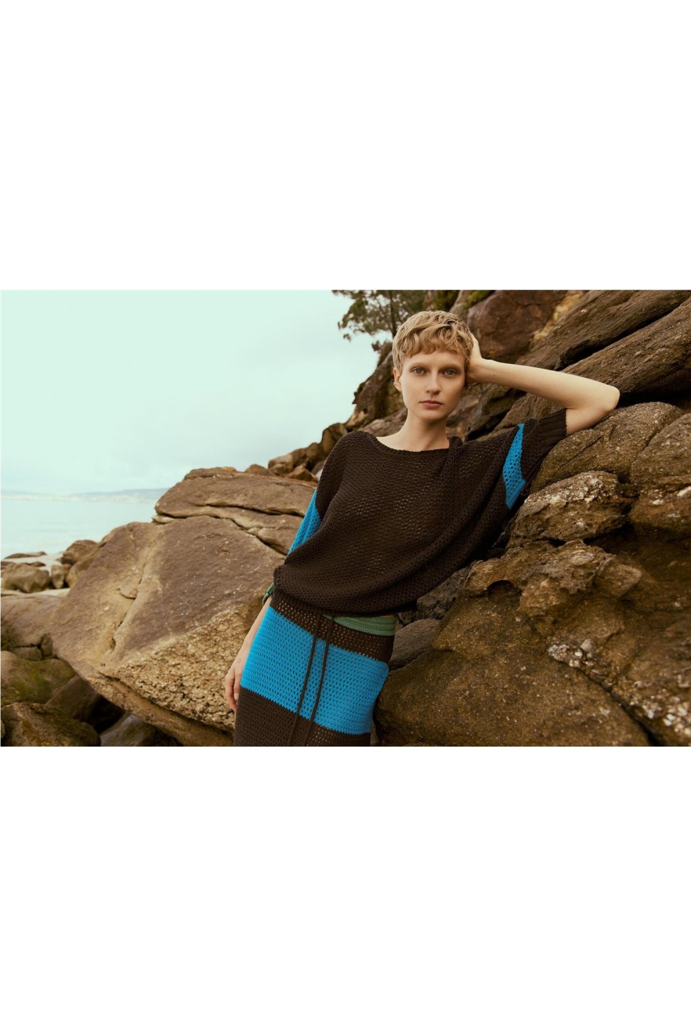 Falda de punto de mujer... 2