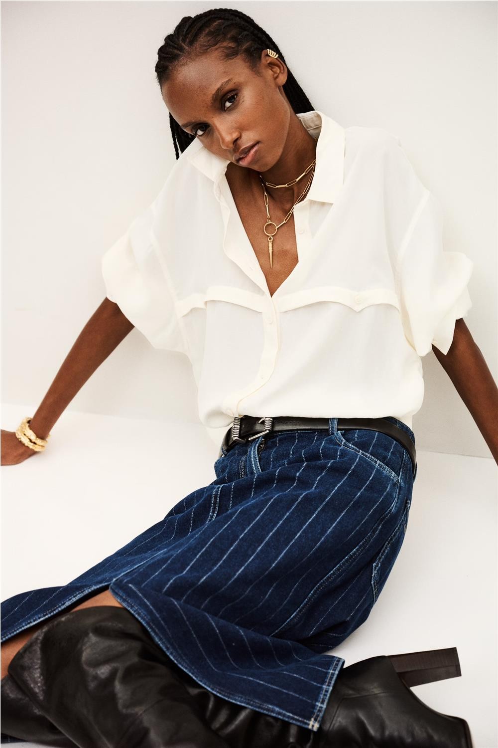 Falda larga de mujer ROMY... 2