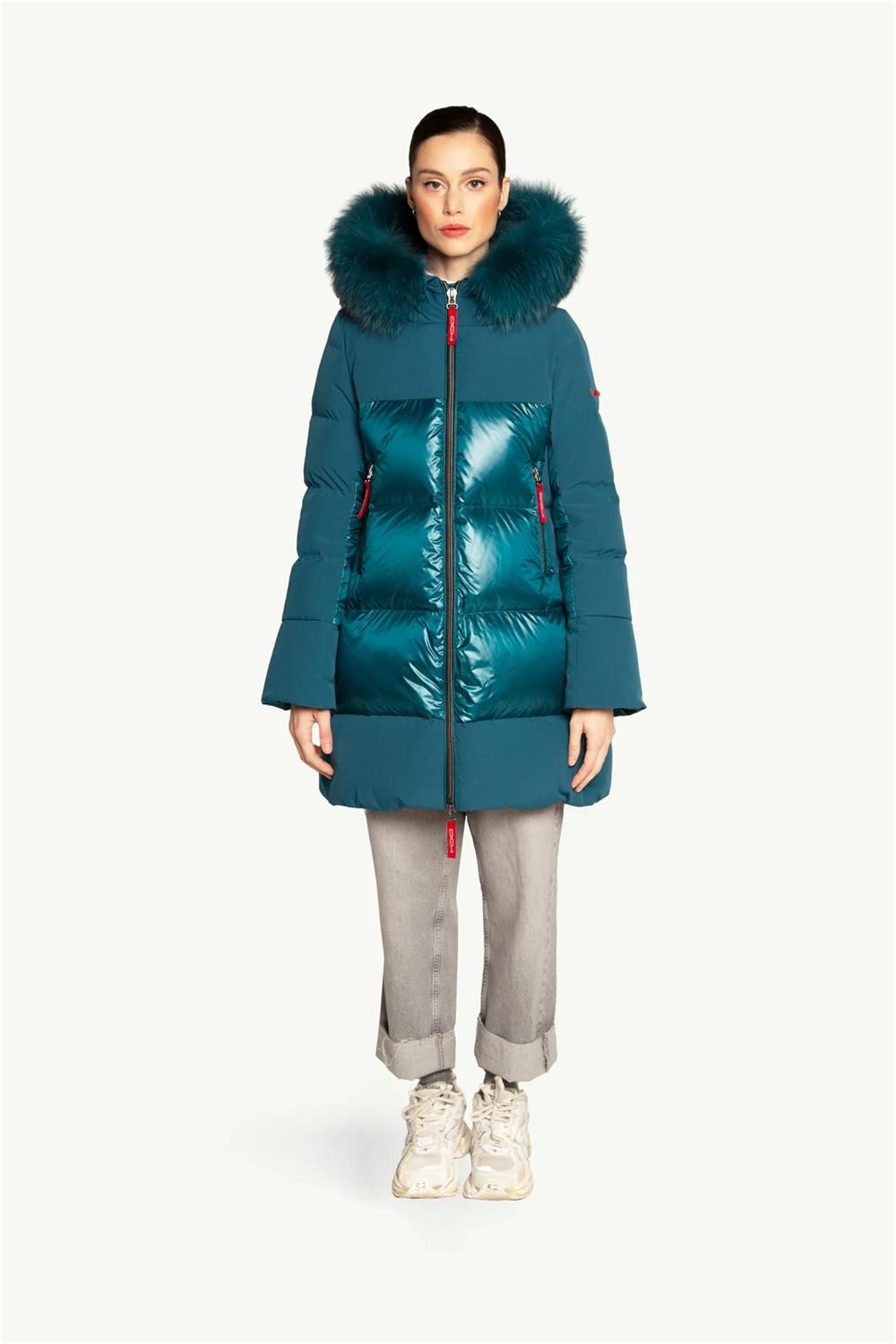 Plumas largo medio de mujer... 2