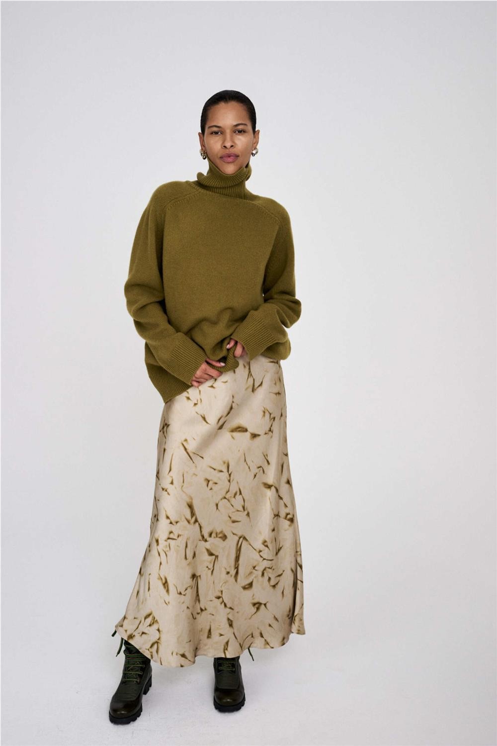 Falda larga de mujer...