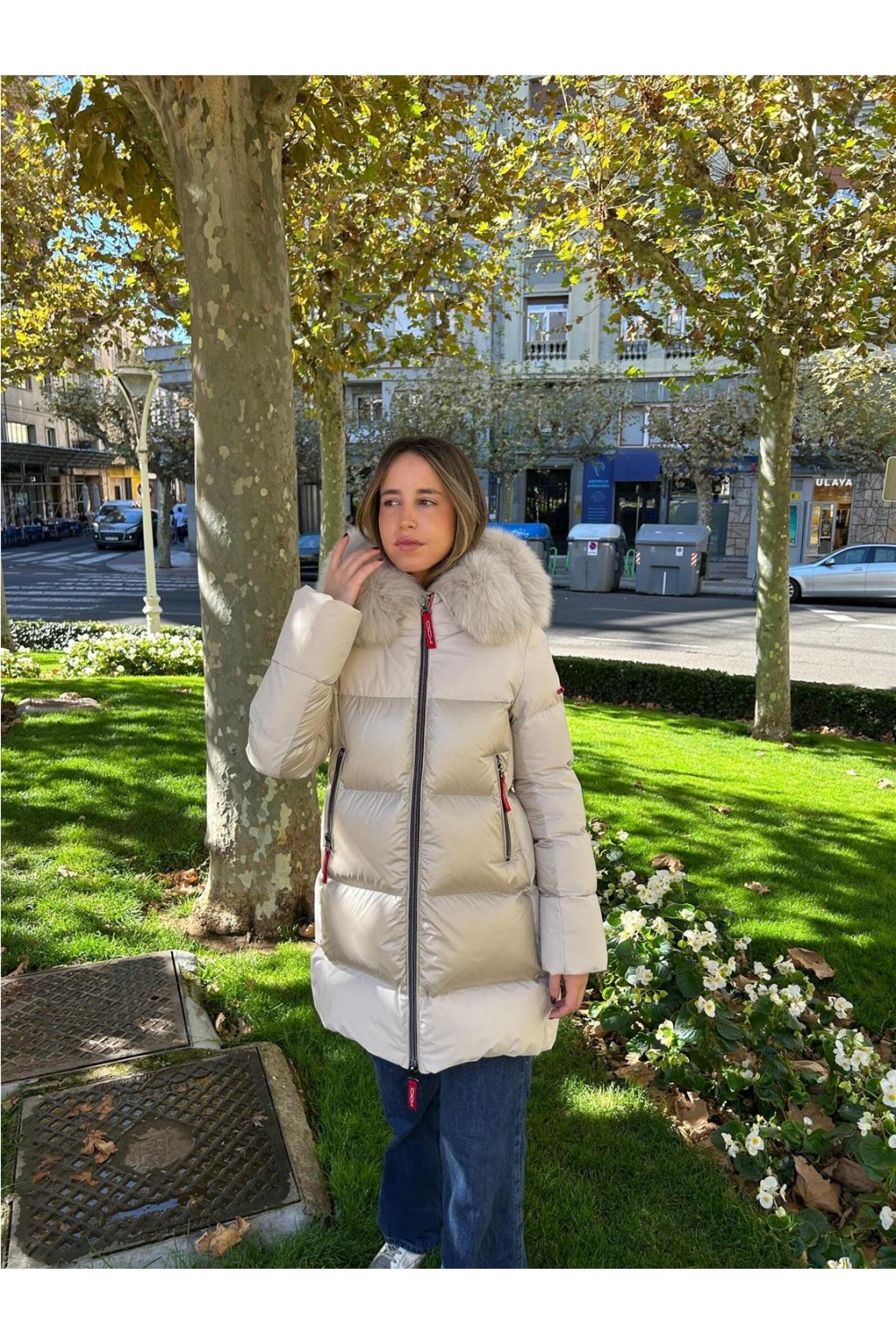 Plumas largo medio de mujer STEFFIE... Plumas largo medio de mujer STEFFIE...