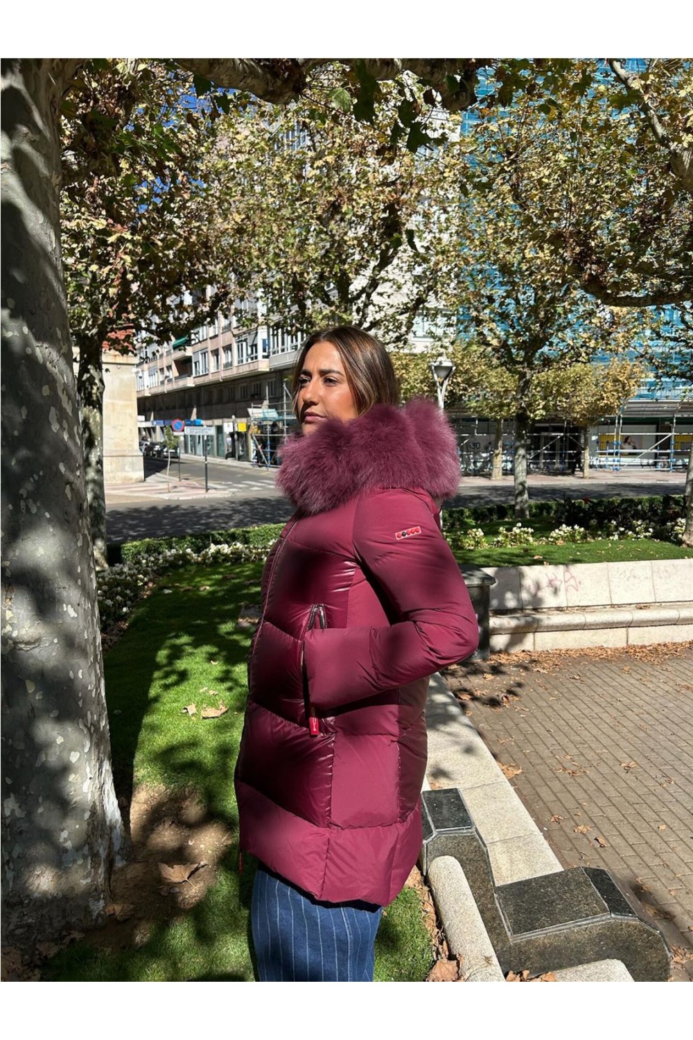 Plumas largo medio de mujer... 2