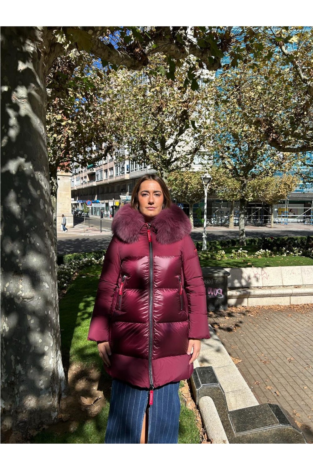 Plumas largo medio de mujer STEFFIE... Plumas largo medio de mujer STEFFIE...