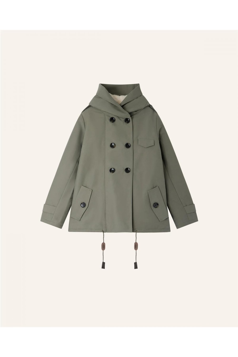 Cazadora trench de mujer Sandison... Cazadora trench de mujer Sandison...