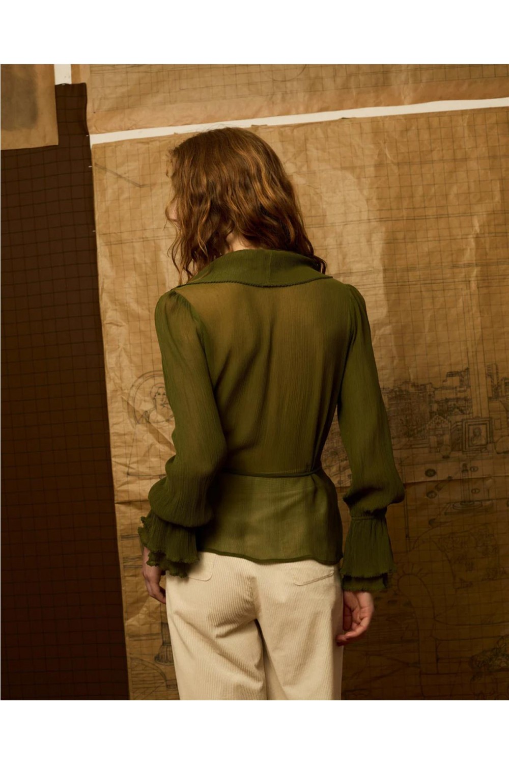 Blusa de mujer volantes Is... 2