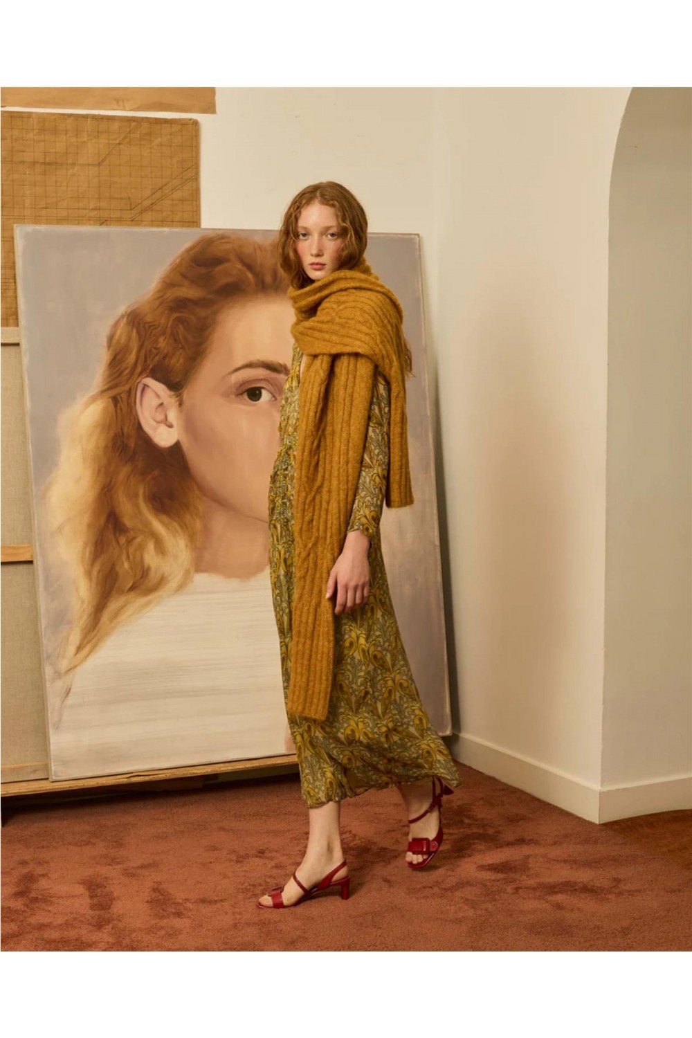 Bufanda de mujer de punto Is Coming... Bufanda de mujer de punto Is Coming...