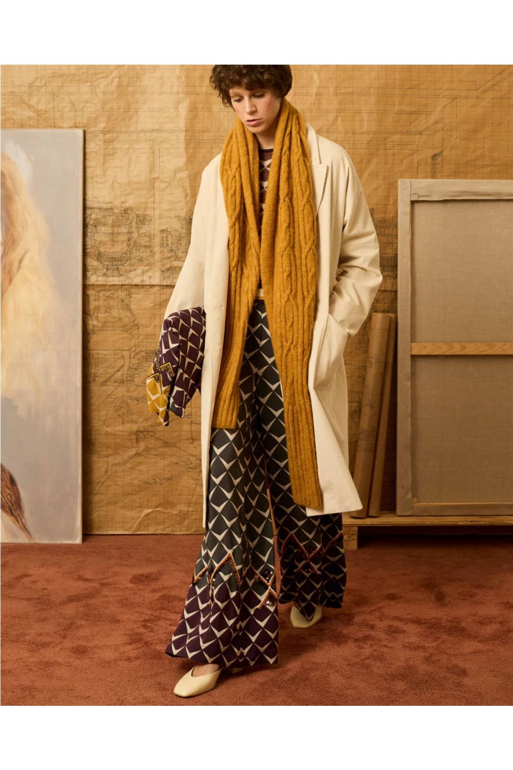 Bufanda de mujer de punto Is Coming... Bufanda de mujer de punto Is Coming...