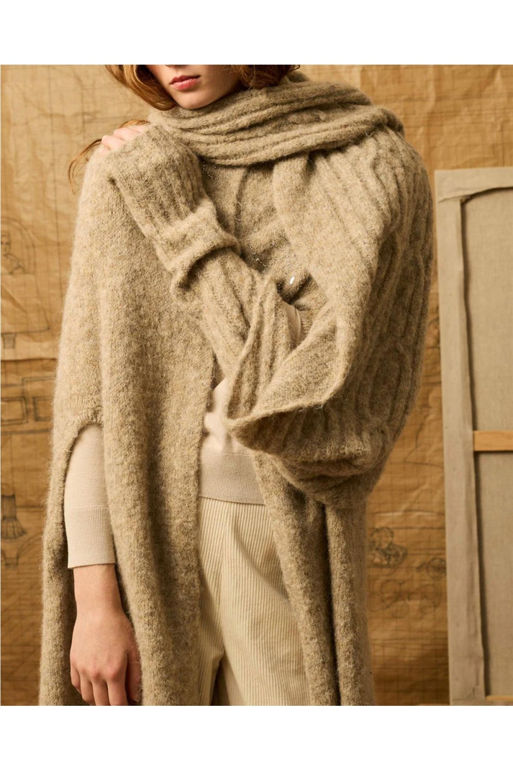 Bufanda de mujer de punto Is Coming... Bufanda de mujer de punto Is Coming...