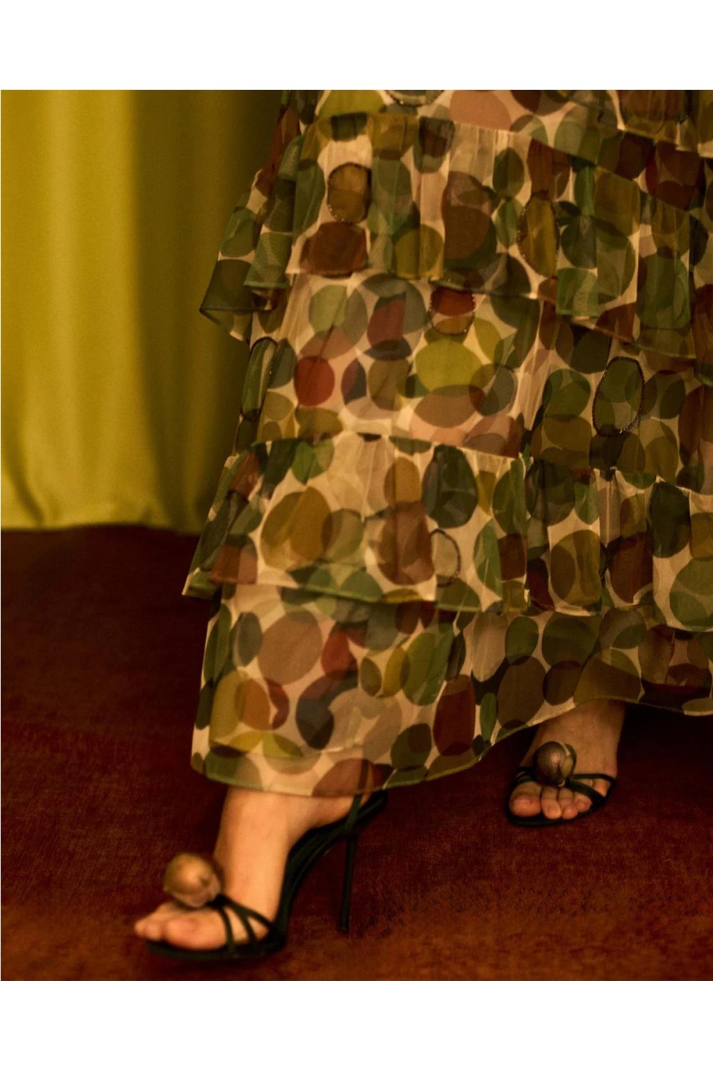 Falda larga de mujer círculos Is... Falda larga de mujer círculos Is...