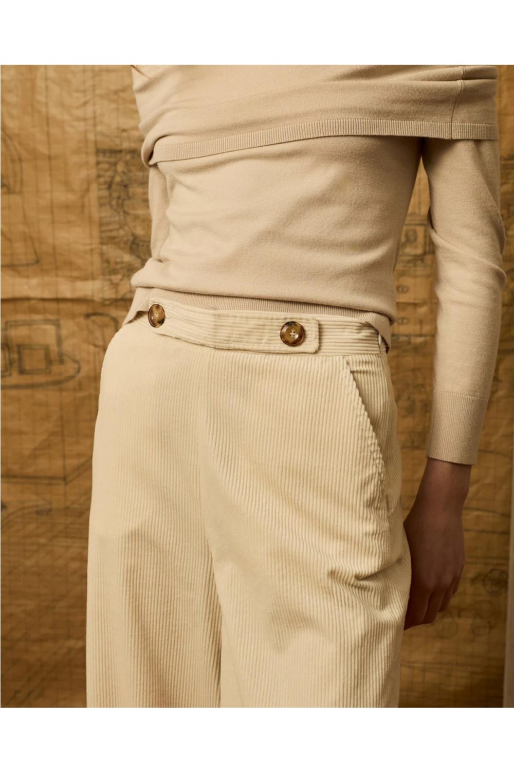 Pantalón de pana de mujer... 2