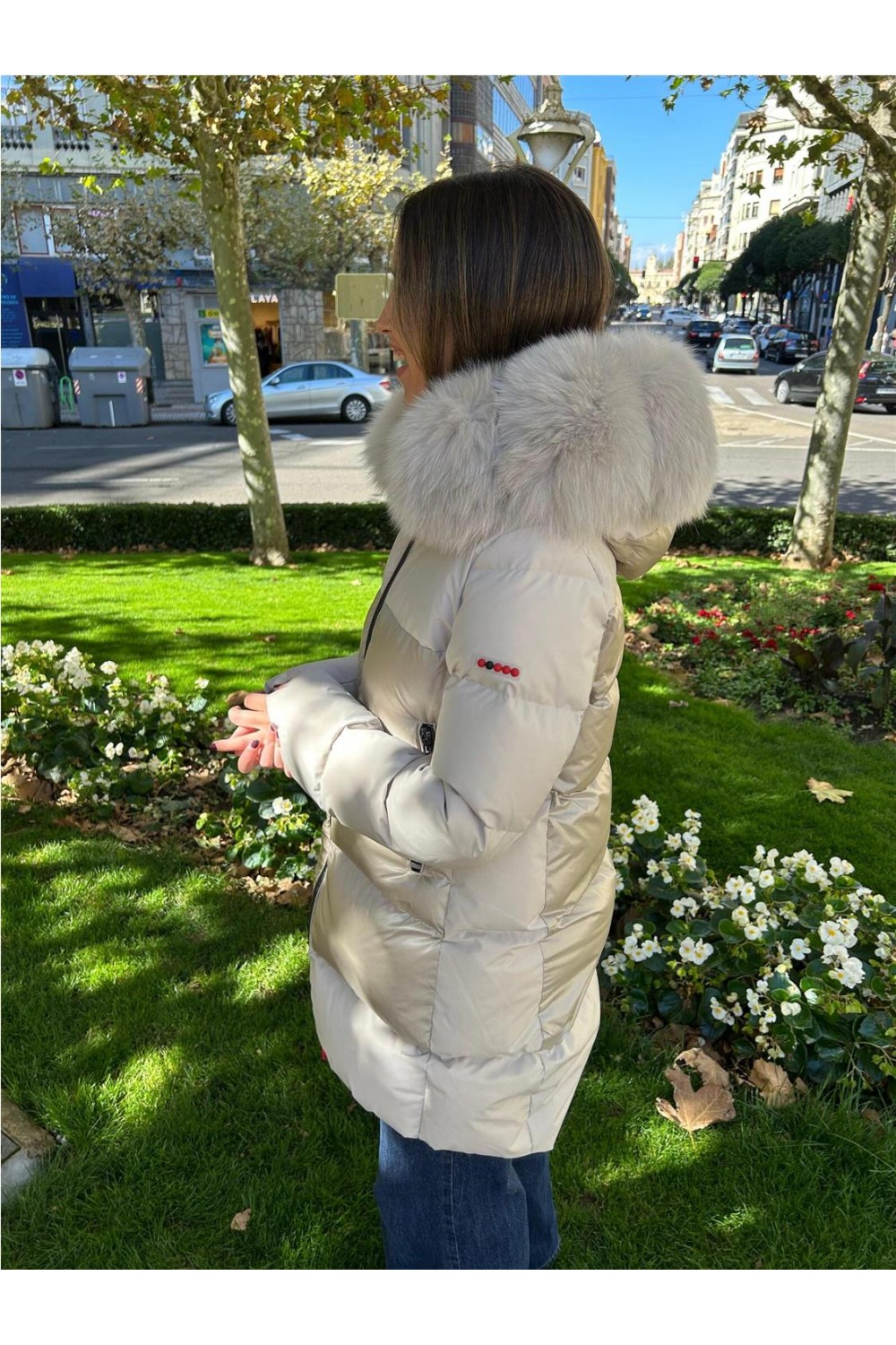 Plumas largo medio de mujer STEFFIE... Plumas largo medio de mujer STEFFIE...