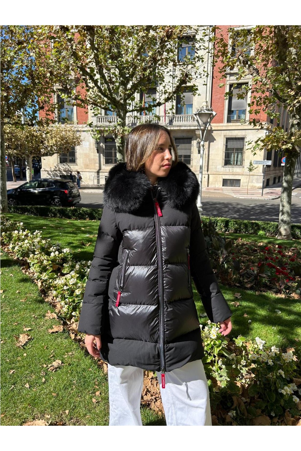 Plumas largo medio de mujer STEFFIE... Plumas largo medio de mujer STEFFIE...