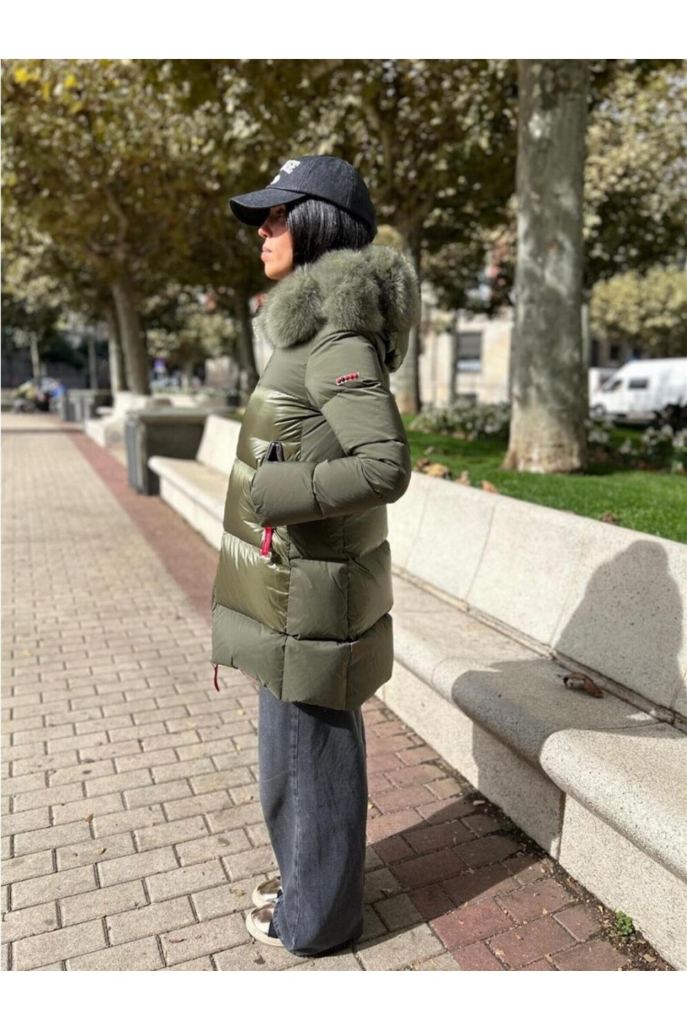 Plumas largo medio de mujer STEFFIE... Plumas largo medio de mujer STEFFIE...