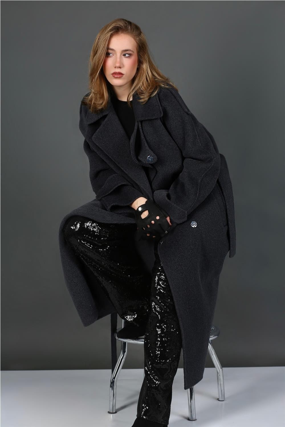 Abrigo largo de mujer... 2