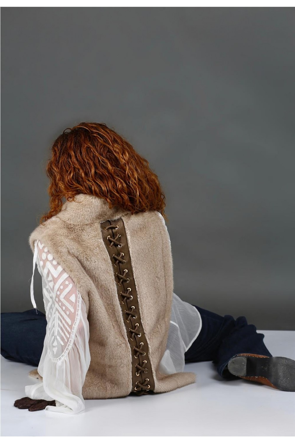 Chaleco de mujer de pelo... 2