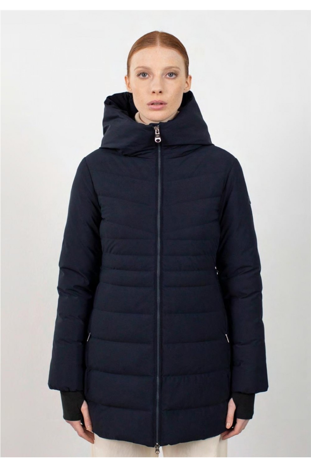 Plumas largo medio de mujer...