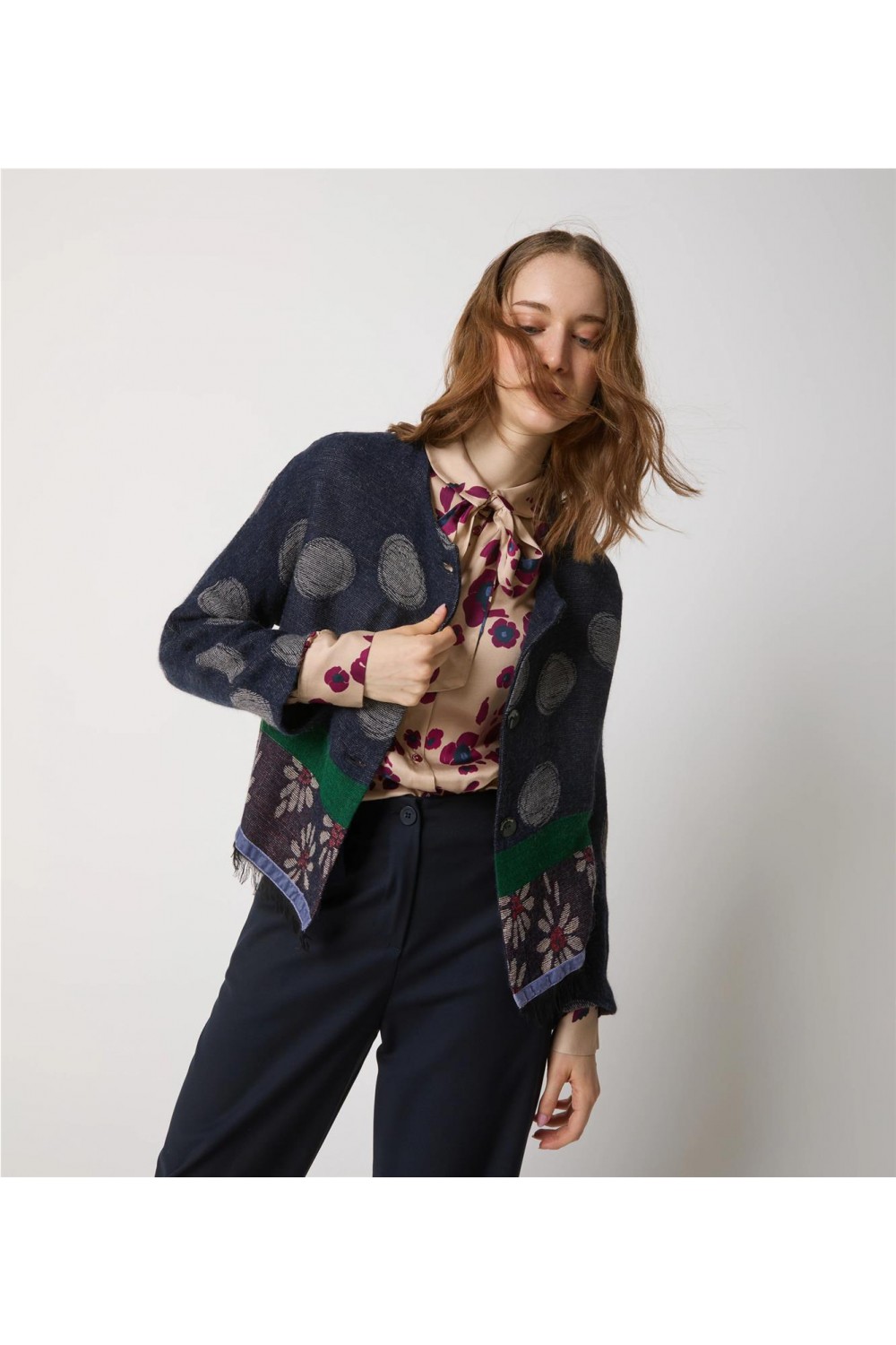 Chaqueta de punto de mujer...