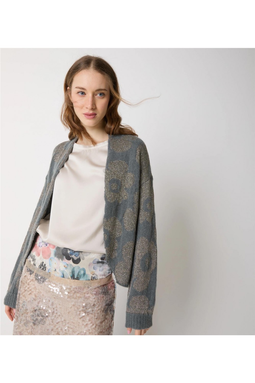 Chaqueta de punto de mujer...