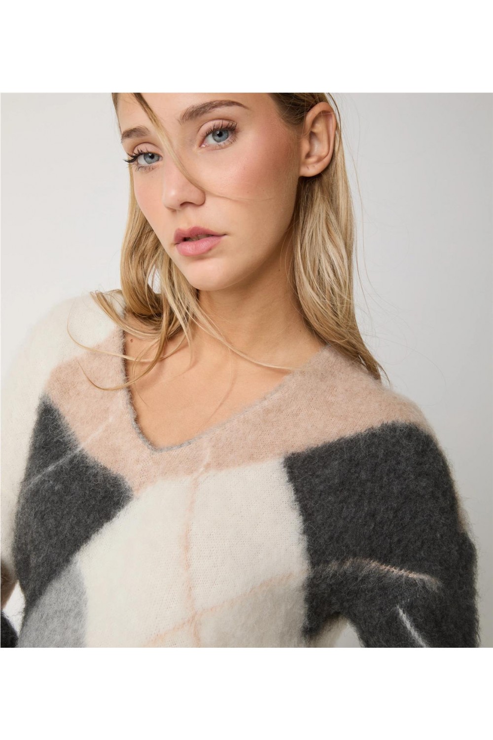 Jersey de punto de mujer...