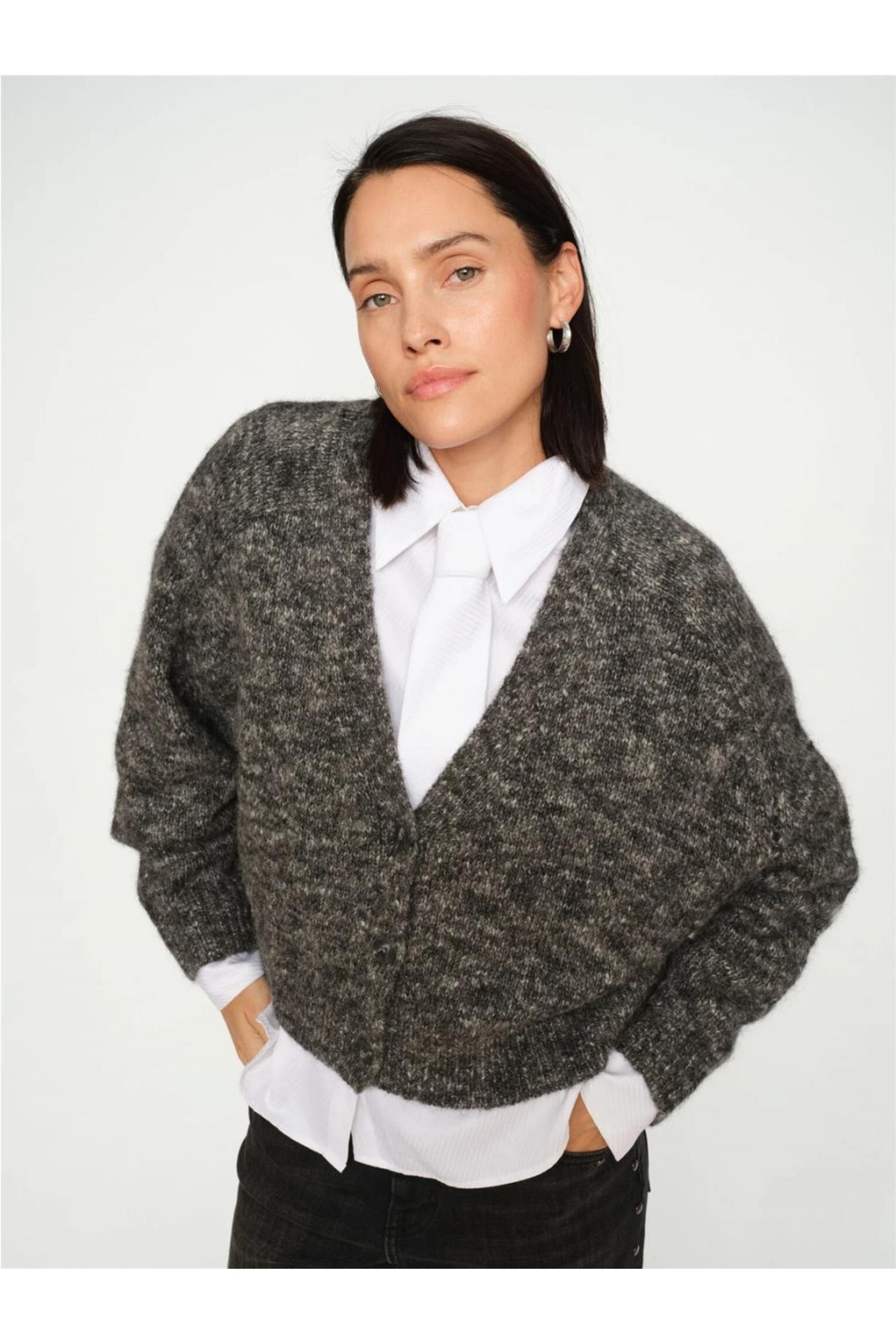 Chaqueta de punto de mujer...