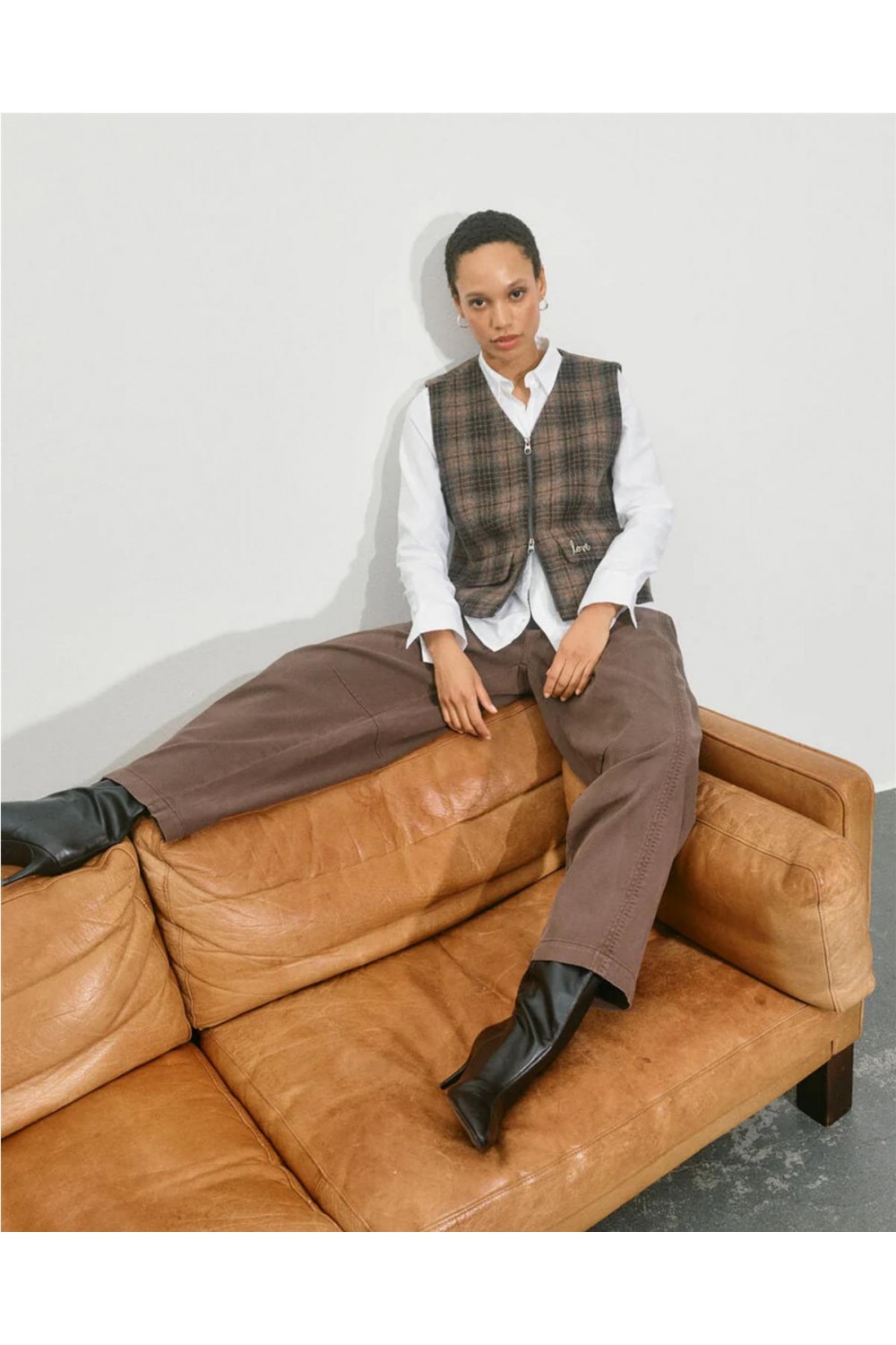 Pantalón loneta de mujer...