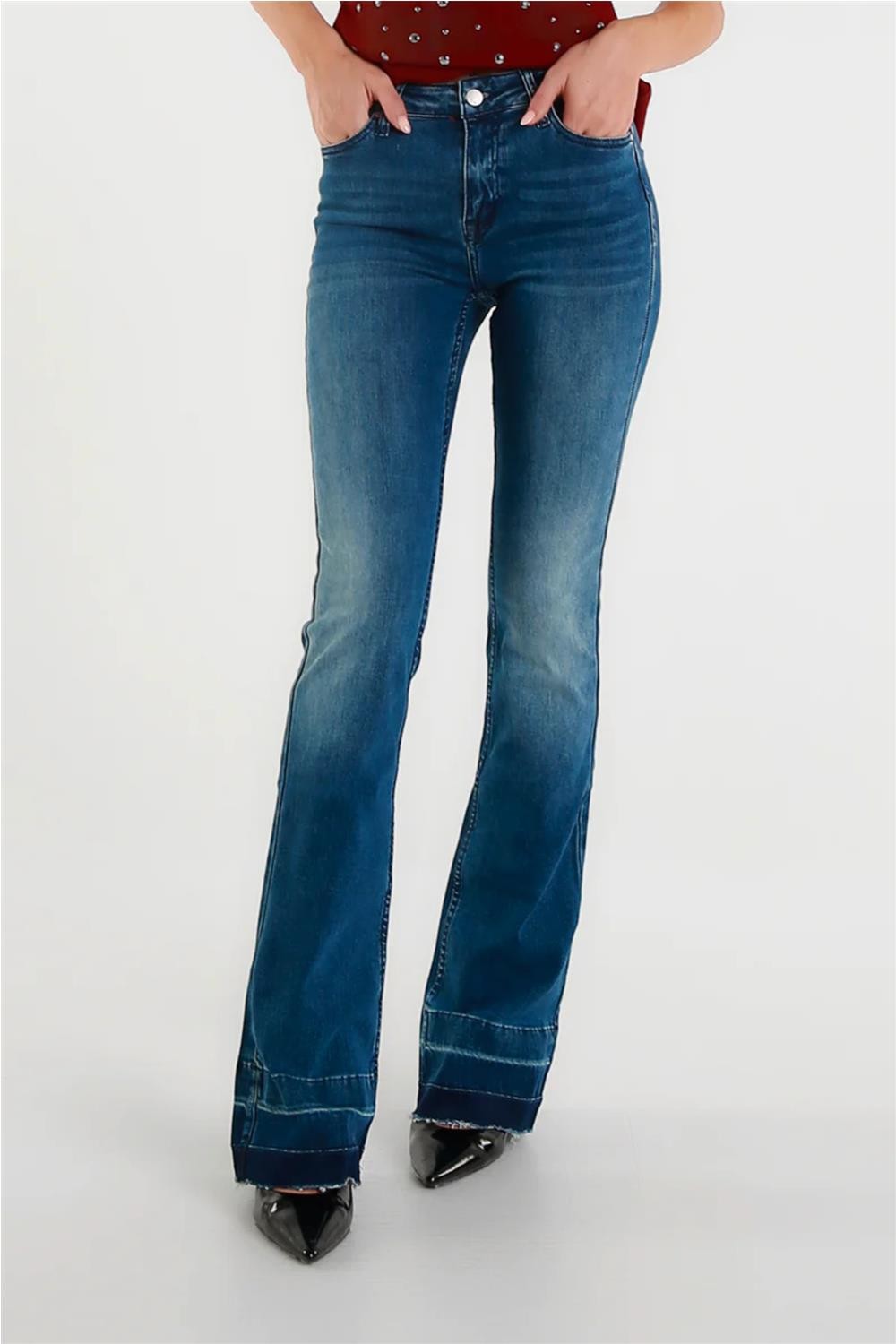 Pantalón vaquero de mujer...