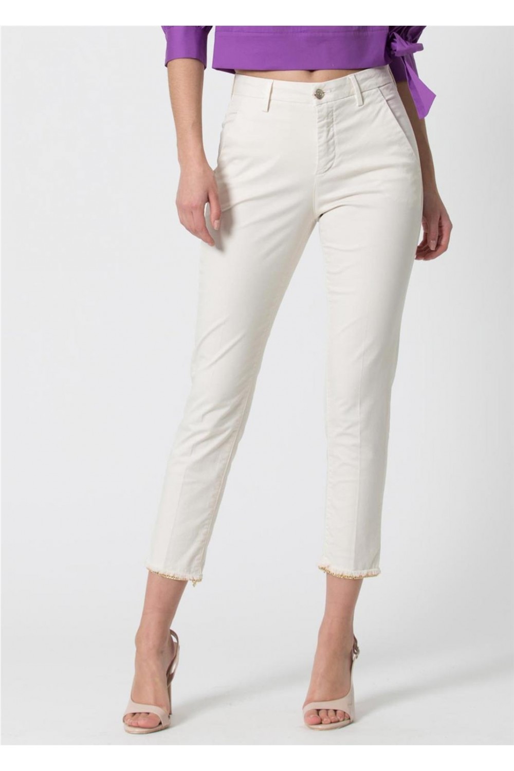 Pants Blanco Para Mujer