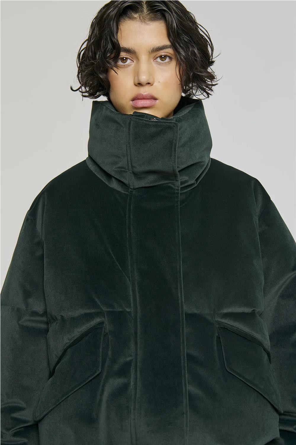 Cazadora abrigo de mujer...