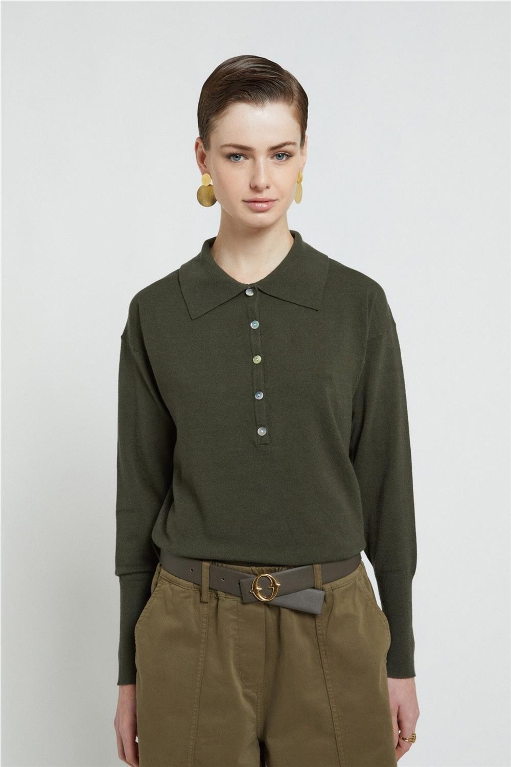 Jersey de punto de mujer...