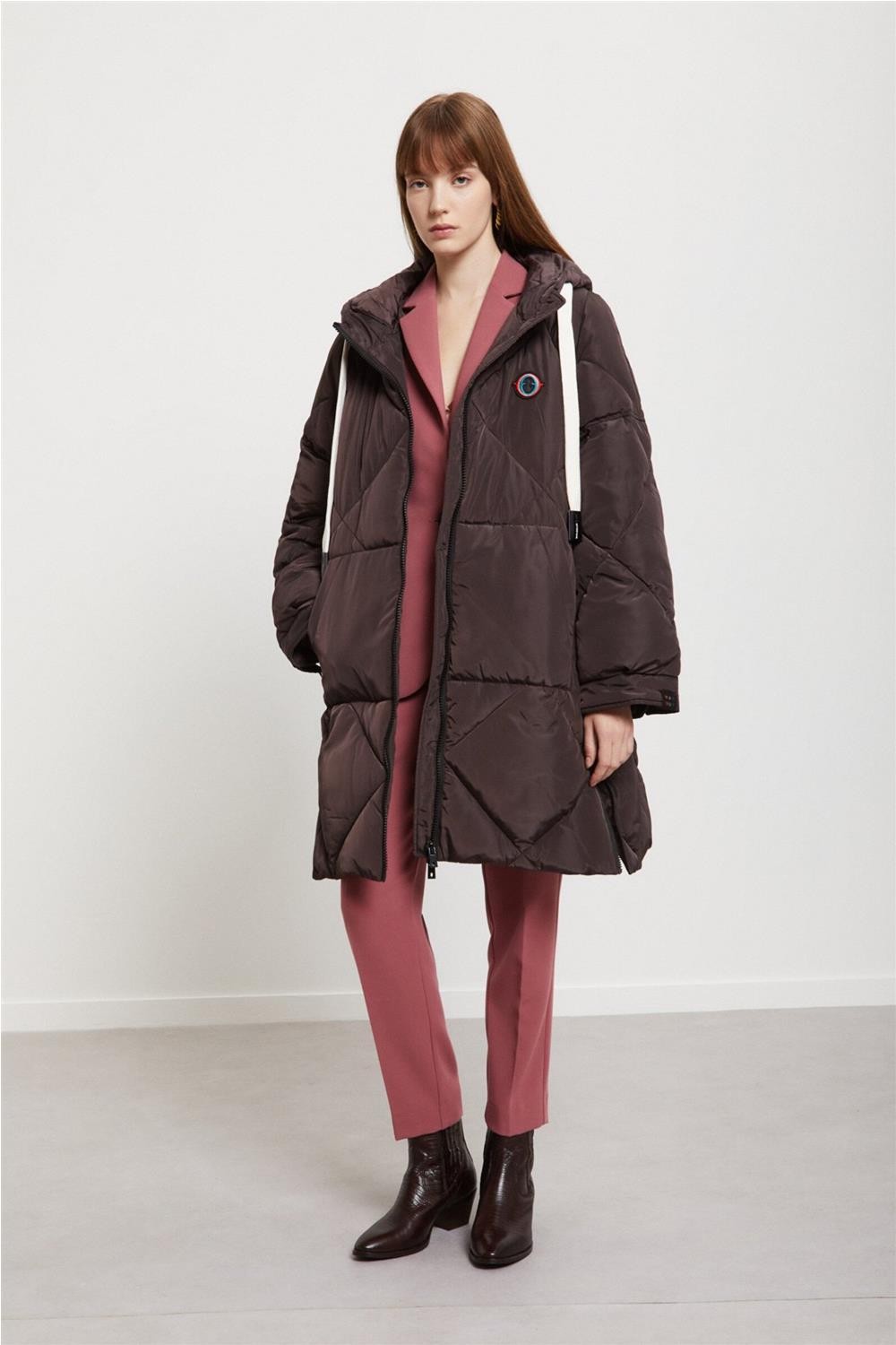 Plumas sintético largo...