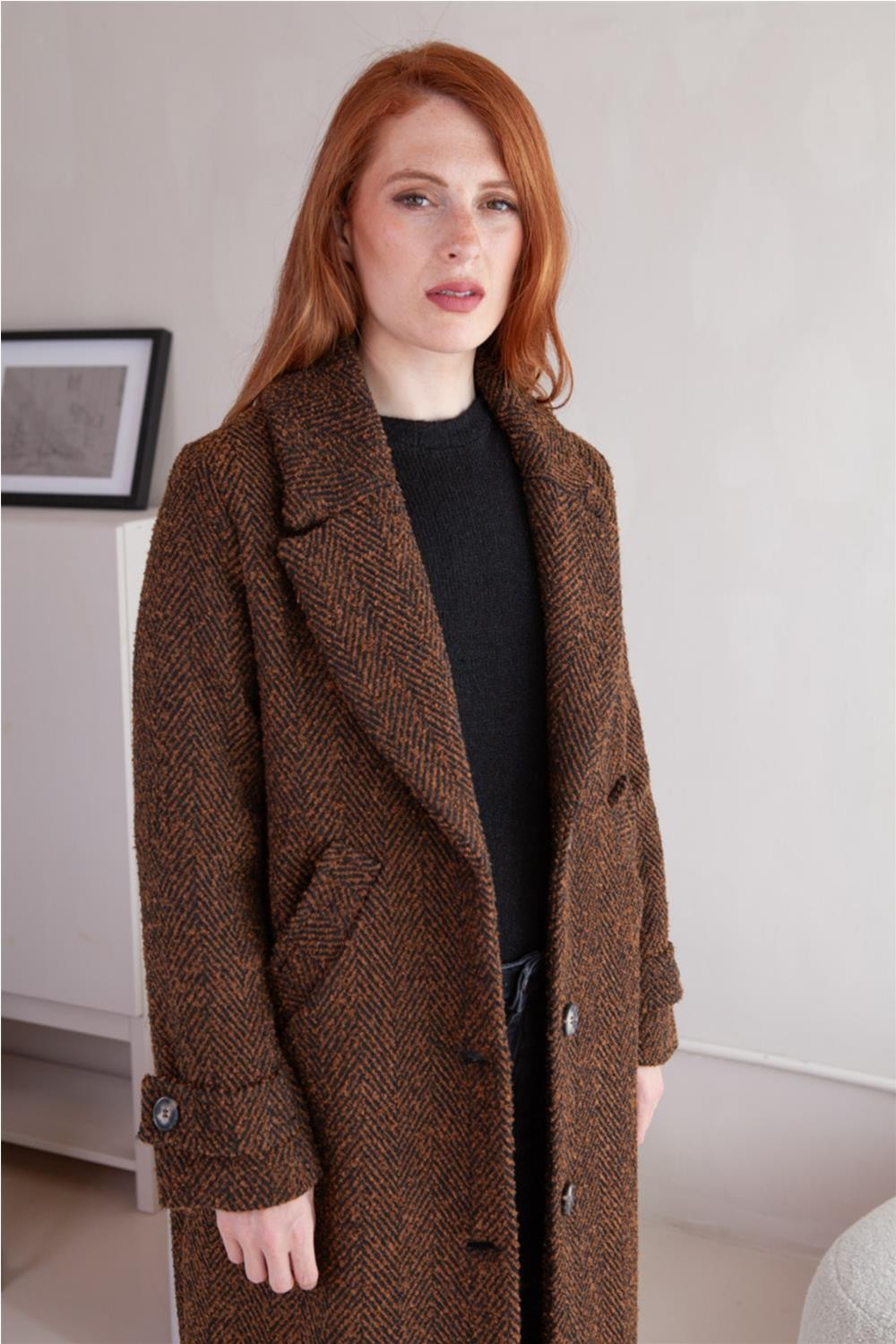 Abrigo largo de mujer MOIRA...