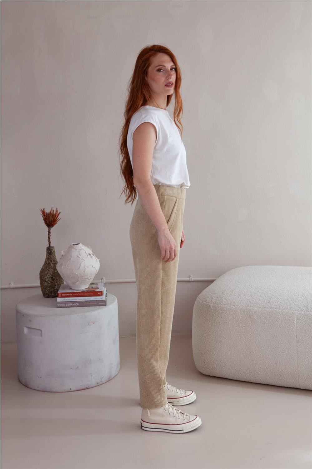 Pantalón de pana de mujer... 2