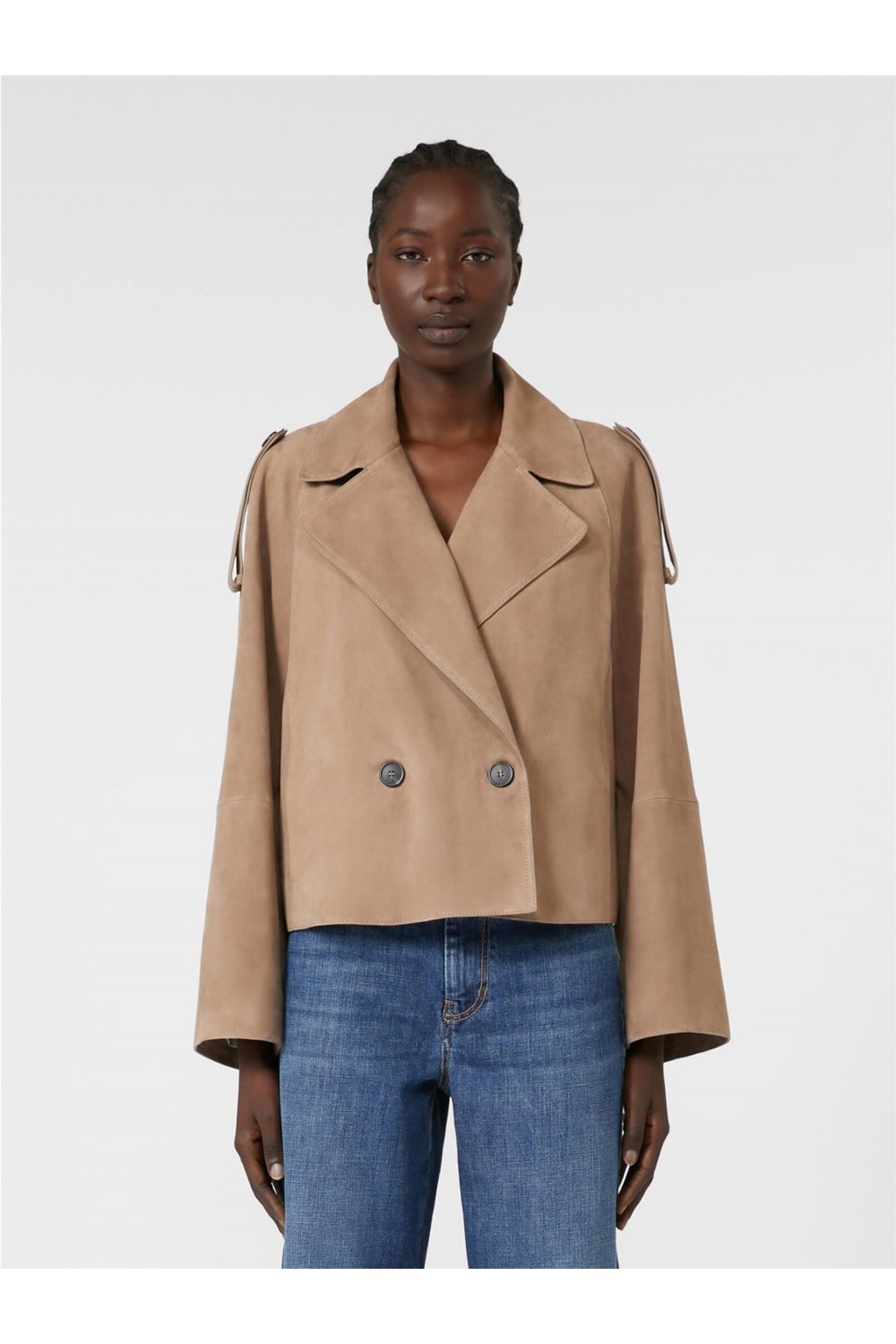 Abrigo corto de mujer Maga... 2