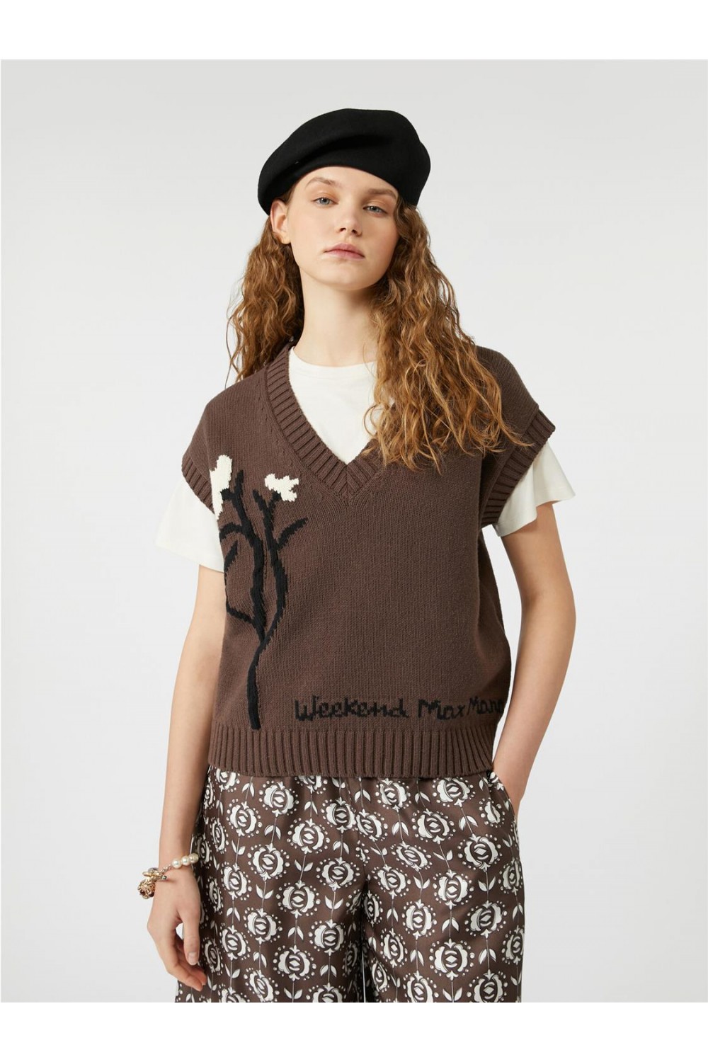 Chaleco de punto de mujer...