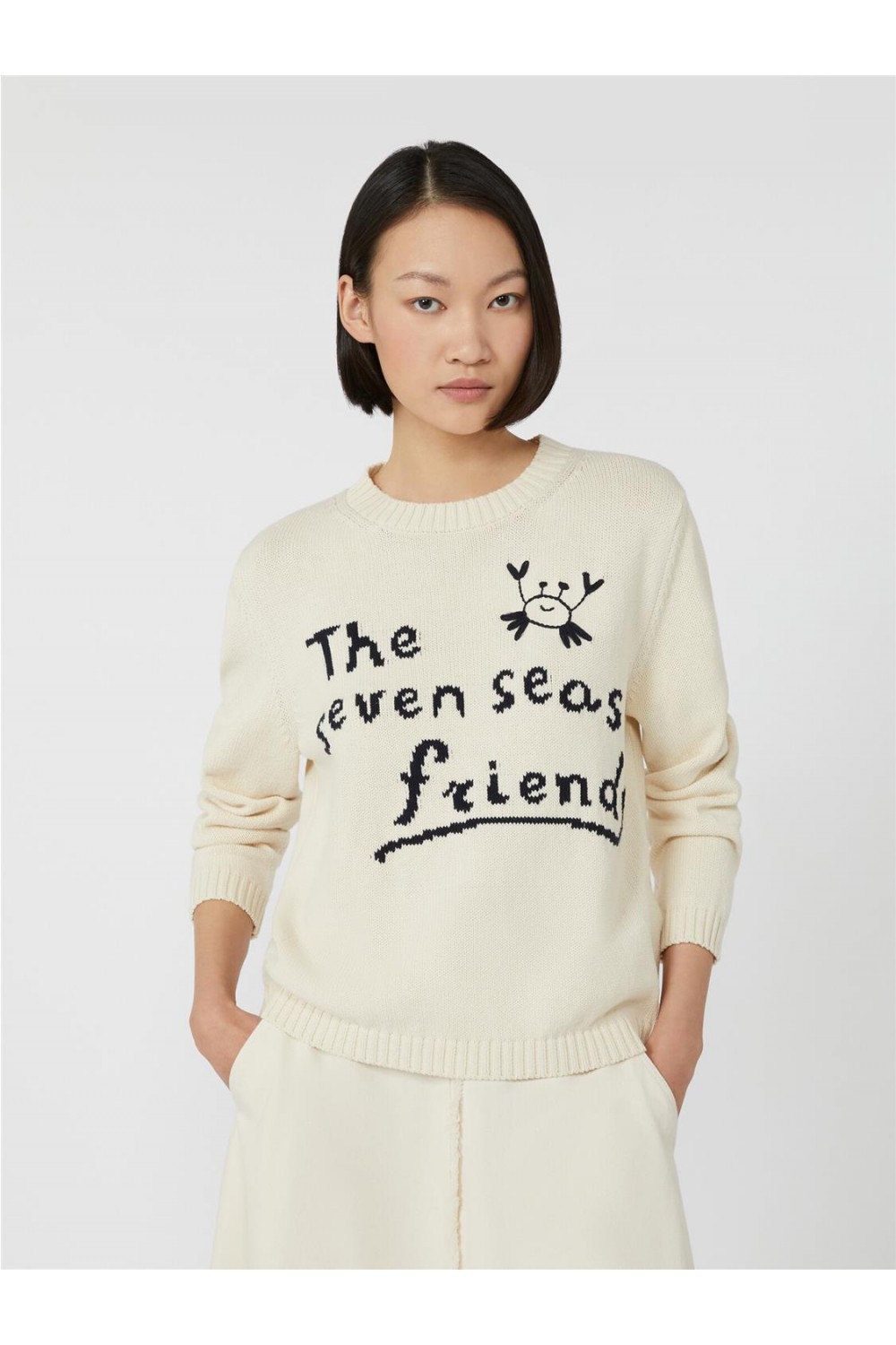 Jersey de punto de mujer...